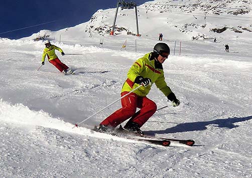 naturfreunde schneesportschule boeblingen leonberg ausbildung stubaier gletscher